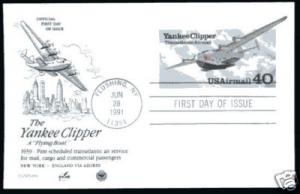 UXC25 40c Yankee Clipper, ArtCraft, PCS,FDC