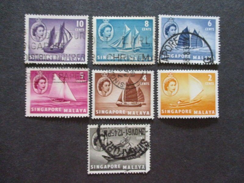 Singapore #28-34 Used - (1C9) WDWPhilatelic 3