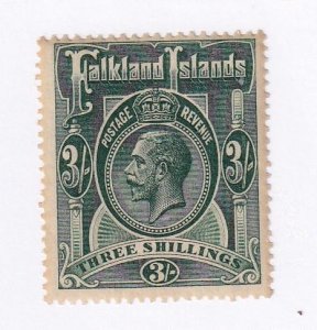 FALKLAND ISLANDS # 36 x 2 SHADES VF-MLH KGV 3sh CAT VALUE $267