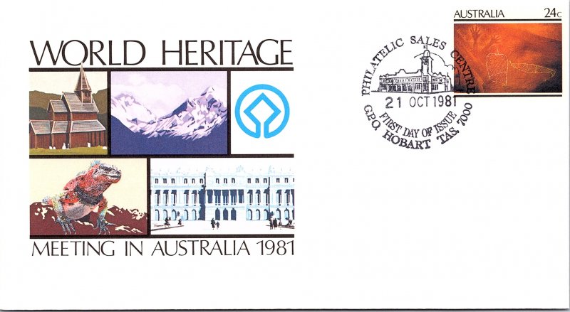 Australia, Worldwide First Day Cover, Postal Stationary