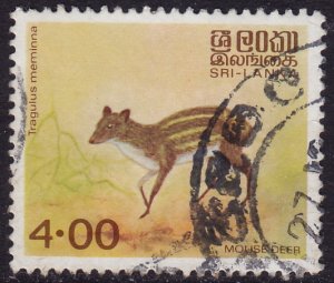 Sri Lanka - 1982 - Scott #730 - used - Mousedeer