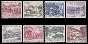 Austria 729 - 736 MNH