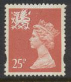 Great Britain Wales  SG W73 SC# WMMH60 Used  see details 2 band 