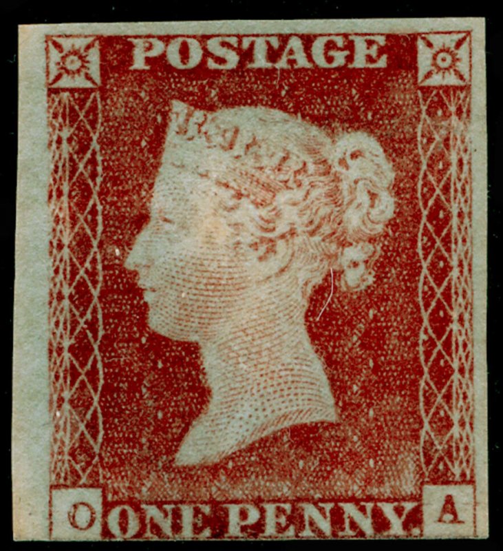 SG9, 1d pale red-brown, NH MINT. Cat £675+. OA