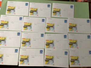 Netherlands Olympic committee unused postal postcards  15 items  Ref A1989