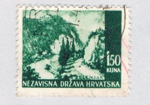 Croatia 34 Used Zelanjak 1 1941 (BP85719)