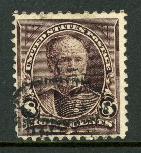 USA 1898 Sherman 8¢ Wmk Scott # 272 VFU L739