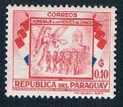 Paraguay Soldiers Marching 10 - pickastamp (PP9R506)