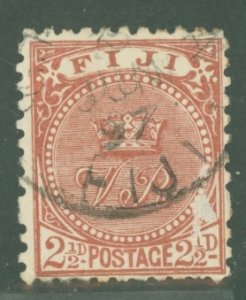 Fiji #57v Used Single