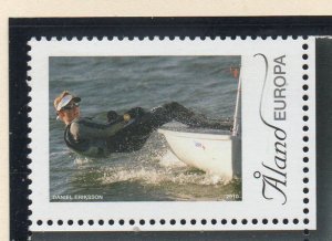 Aland Finland Sc 305 2010 Sailor & Sailboat stamp mint NH