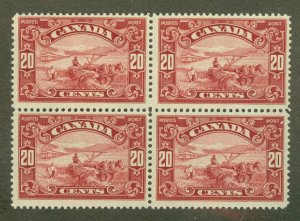 A: Canada 157 MNH block of 4 CV $480