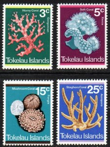 Tokelau Sc #37-40 MNH