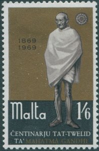 Malta 1969 SG415 1s6d Ghandi MLH