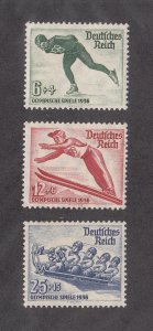 Germany Scott #B79-B81 MH