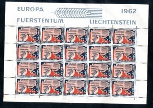 Liechtenstein 1962 Mi 418 MNH Sheet(Kleinbogen) EUROPA 8764