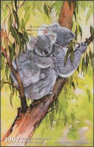 Australian Parks 1997 $10 Koala Research MS MNH