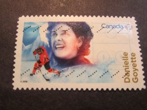 Canada 3083 Women in Winter Sports  VF {CA15}