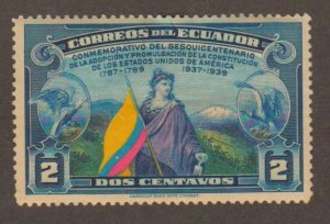 Ecuador - Scott# 366 - Constitution