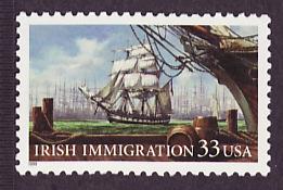 3286 Irish Immigration mint single