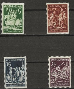 Danzig 234-7 MNH (418671) 