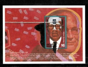 Antigua 1998 - William Shokley - Souvenir Stamp Sheet - Scott #2183 - MNH