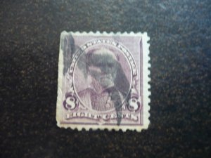 Stamps - USA - Scott# 225 - Used Part Set of 1 Stamp