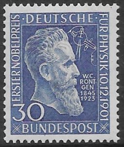 Germany 686   1951  single  FVF  NH