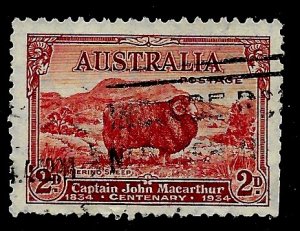 Australia # 147, Used.