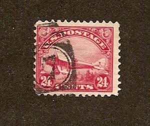 U.S.A.  Scott #C6  Used   Scott CV $30.00 