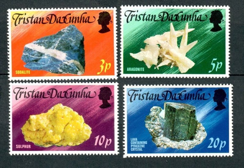 Tristan da Cunha #239 - 242 set of MNH singles