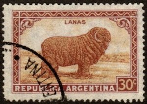 Argentina 442 - Used - 30c Merino Sheep (1936)