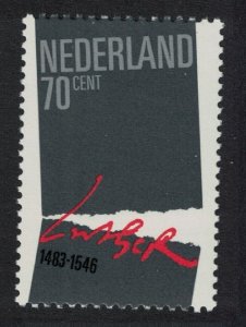 Netherlands Martin Luther Protestant Reformer 1983 MNH SG#1428