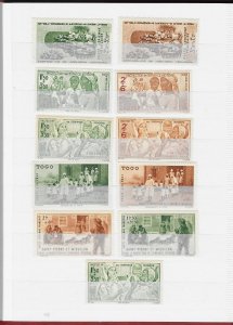 FRANCE COLONIES (200+) stamps VICHY Gov't NY World's Fair sets All Mint Unused