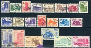 Romania; 1991: Sc. # 3664-3684, Used Cpl. Set