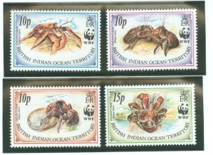 British Indian Ocean Territory #132-35  Single