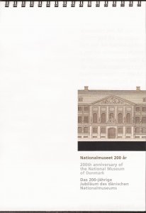 2007 Denmark - Sc1380-3 - MNH VF - Prestige Booklet - National Museum 200th