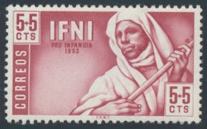 IFNI  Spain SC# B13  MNH   Music Instrument see details/scans 