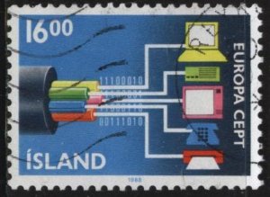 Iceland 660 (used) 16k data transmission system (1988)