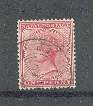 Natal sc# 67 (2) used cat value $.30