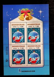 HONDURAS Sc C1178A NH SOUVENIR SHEET OF 2004 - CHRISTMAS