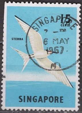 Singapore; 1966: Sc. # 76: O/Used Cpl. Set