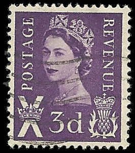 Great Britain - Scotland - #1 - Used - SCV-0.25