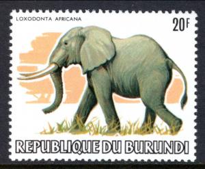 Burundi 593 Elephant MNH VF