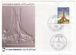 Algeria 2010 FDC Stamps Scott 1500 War of Independence Uprising Monument Martyrs