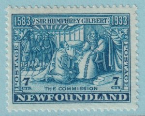 NEWFOUNDLAND 217 MINT HINGED OG* NO FAULTS VERY FINE!  KAD