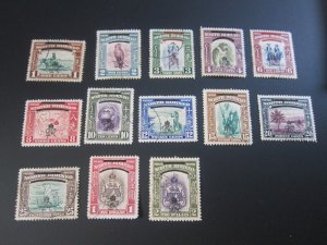 North Borneo 1947 Sc 223-33,235-36 FU