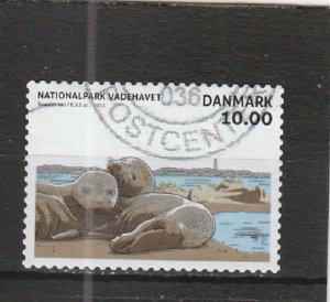 Denmark  Scott#  1708  Used  (2015 Harbor Seals)