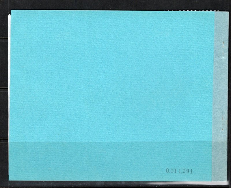 Laos 1964 Souvenir booklet/folder Buddhist Homage Ceremony Imperf MNH 11083