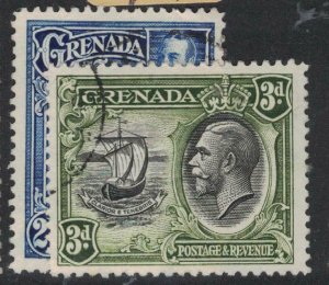 Grenada SG 138-9 VFU (9far) 