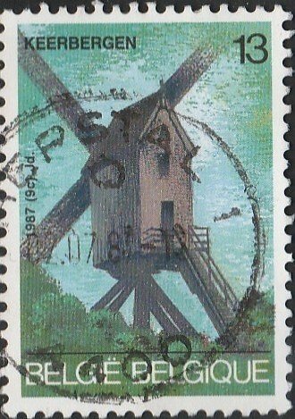 Belgium, #1273  Used From 1987